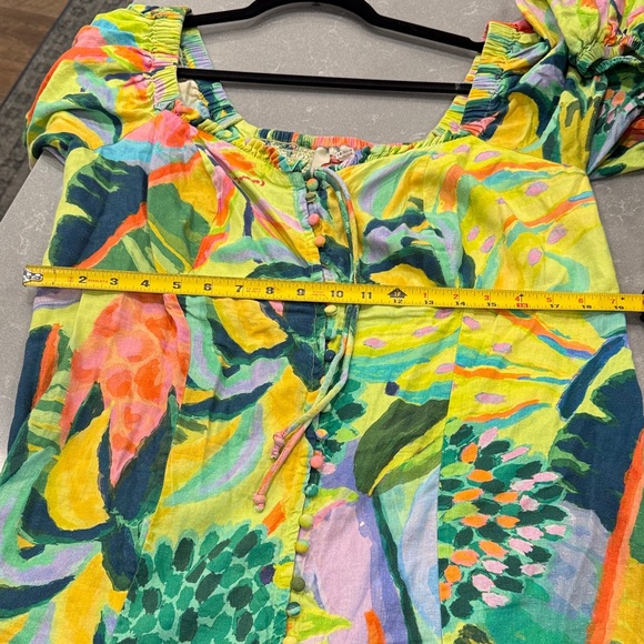 FARM Rio Vibrant Multicolor Midi Dress - Picture 5 of 5